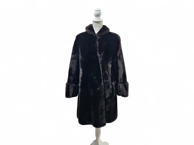 Vintage Mouton Fur Coat
