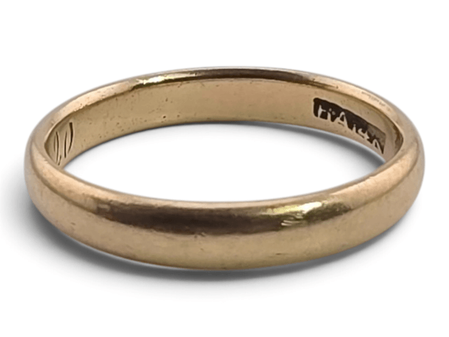 14k Yellow Gold Band - Size 7