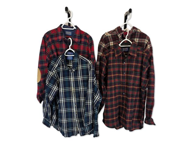 Pendleton Wool Plaid Buttoned Shirts