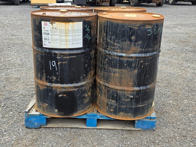 4x 55-Gallon Fluid Drums - Phillips 66 Super ATF