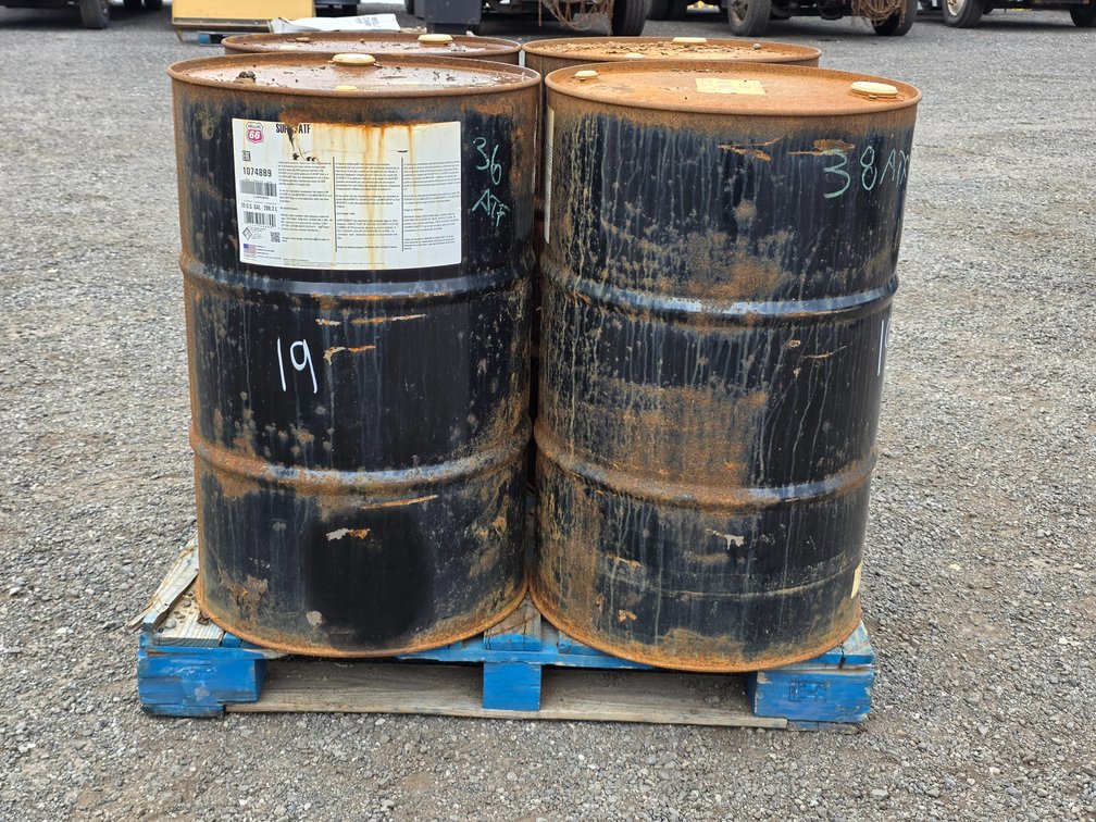 4x 55-Gallon Fluid Drums - Phillips 66 Super ATF