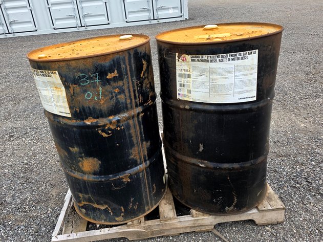 3x Phillips 66 55-Gallon Fluid Drums w/ Super ATF & Guardol ECT® Syn Blend Diesel Engine Oil