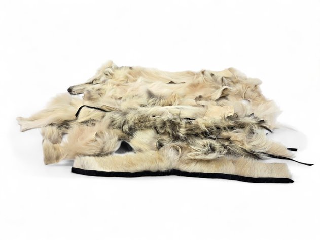 Wolf Fur Pelts, Scraps & Face Pelt