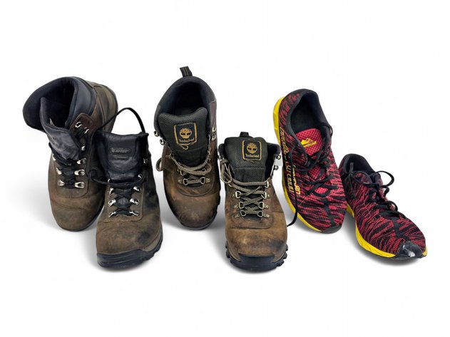 Men's Hi-Tec Altitude IV Boots, Timberland Boots & Montrail Running Shoes