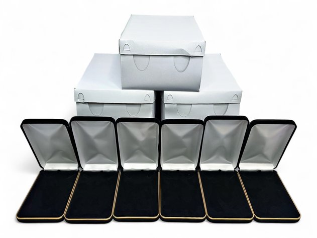 Black Velvet Jewelry Presentation Boxes