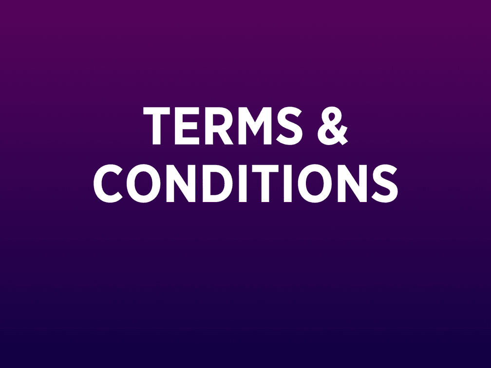Terms & Conditions
