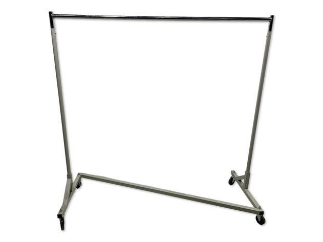 Garment Z-Rack w/ Caster Wheels
