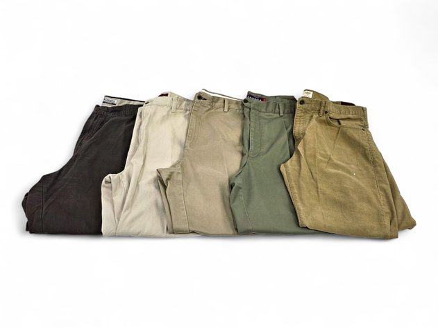 Men's Dockers, Norsport, Columbia & More Slacks - Sizes 40x29, 40x30 & 40x32