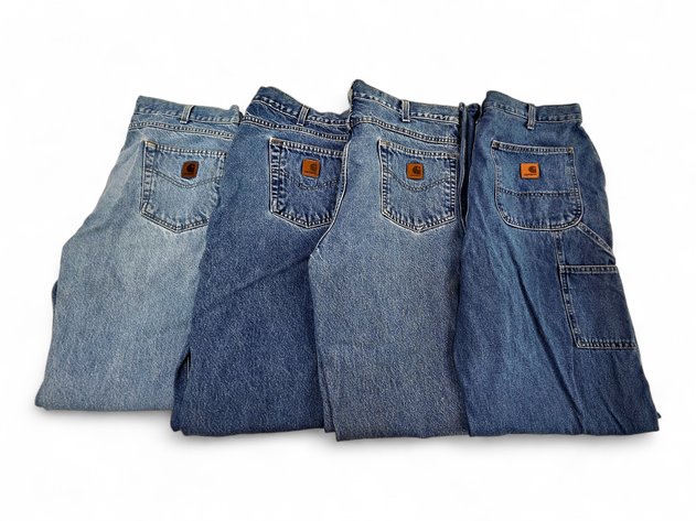 Men's Carhartt Denim Jeans - Sizes 36x36, 38x34 & More