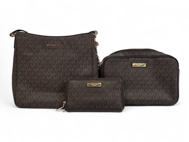 Michael Kors Signature Logo Purses & Wallet