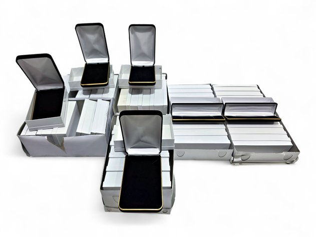 Black Velvet Necklace & Bracelet Presentation Boxes
