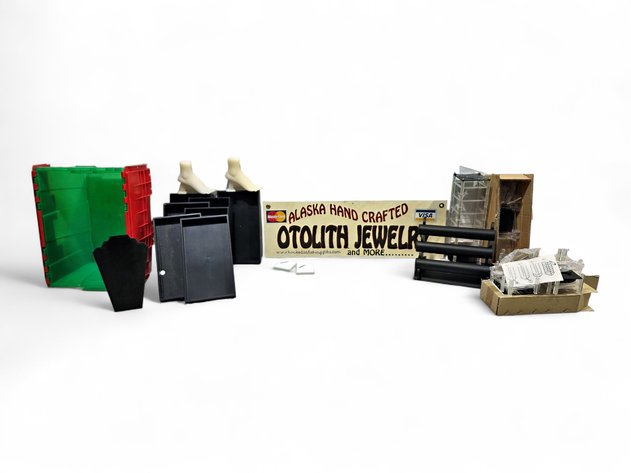 Jewelry Merchandising - Rotating Card Display, Bracelet Display Stand, Necklace Easel & More