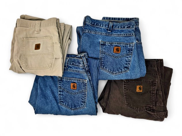 Men's Carhartt Jeans & Work Pants - Sizes 38x36, 42x36 & More