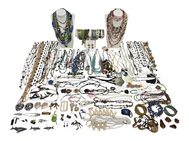 Beaded and Shell Fashion Jewelry
