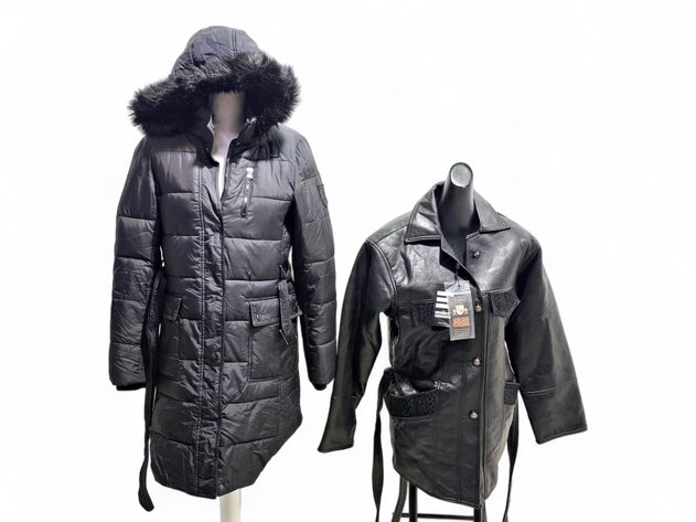 New GV Italian Leather Jacket & Ralph Lauren Parka