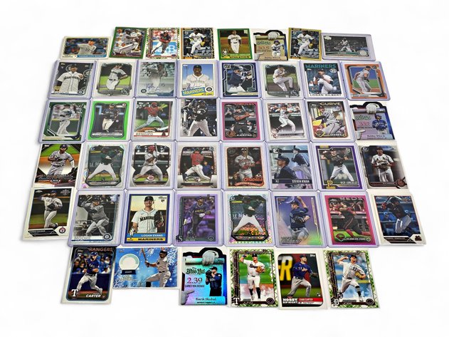47x Topps & Donruss Baseball Cards - Kyle Lewis, Angel Martínez, Vladimir Guerrero & More