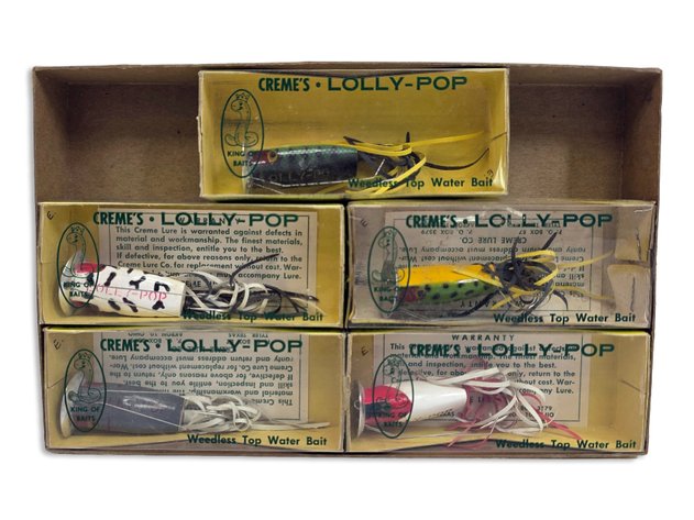 Creme Lolly-Pop Fishing Lures