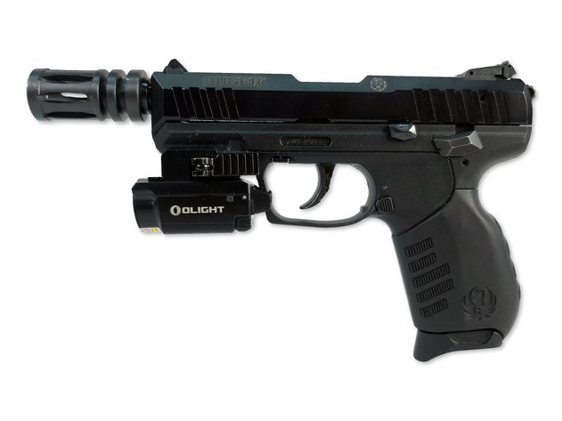 Ruger SR22 .22 LR Semi-Automatic Pistol w/ Olight BALDR Mini