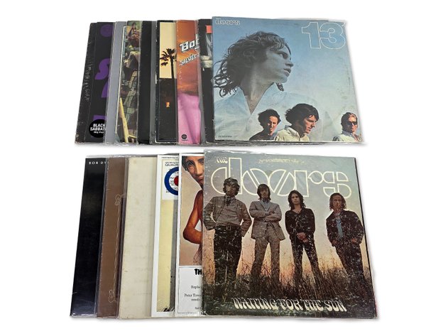 15x Vinyl Records - Frank Zapra, Black Sabbath, Grateful Dead & More