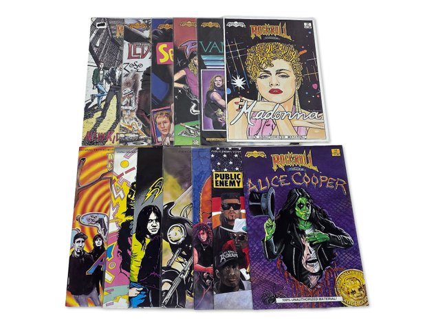 Revolutionary Comics Rock 'N' Roll Comics