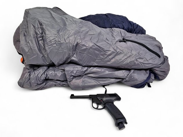 Marksman Plainsman 1049 .177 BB Air Pistol w/ Sleeping Bag