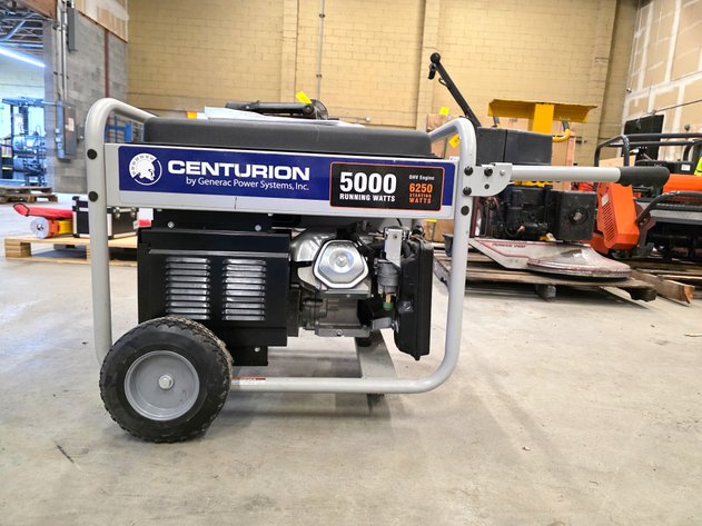 Centurion 5000-Watt Portable Gas Generator