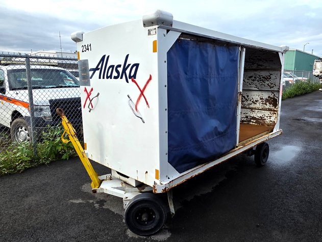 Rocky Mountain GSE 4,000-Lb Airport Baggage Cart