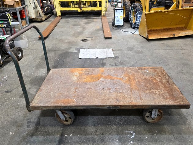 Heavy-Duty Steel Platform Cart