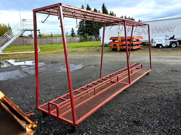Mobile Material Storage & Hanging Rack