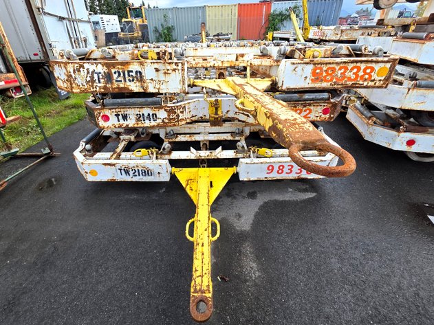 3x Aircraft ULD Cargo Dollies