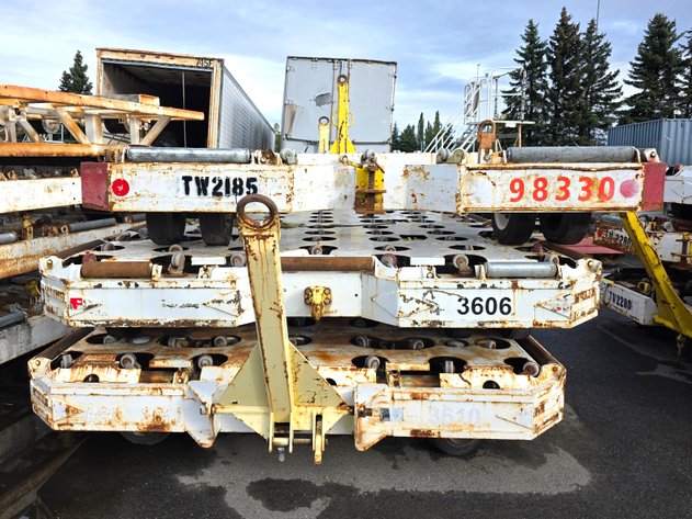 3x Aircraft ULD Cargo Dollies