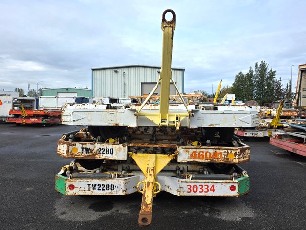 3x Aircraft ULD Cargo Dollies