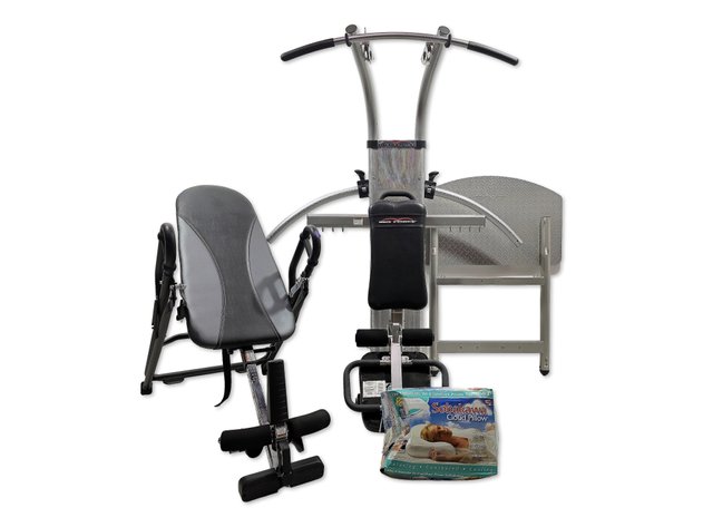 Inversion Table & Bio Force Resistance Training Home Gym System
