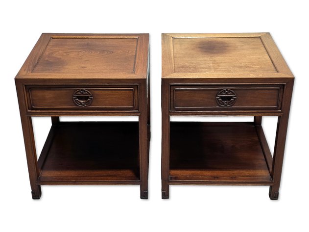 Pair of Wooden Night Stands
