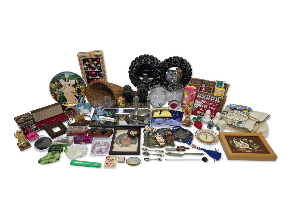 Home Décor & Collectibles — Shiny Brite Ornaments, Wizard of Oz Plate, Razor & More