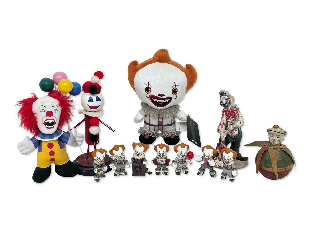 Pennywise Plush Toys & Funko Mini Figures with Other Clown Figures
