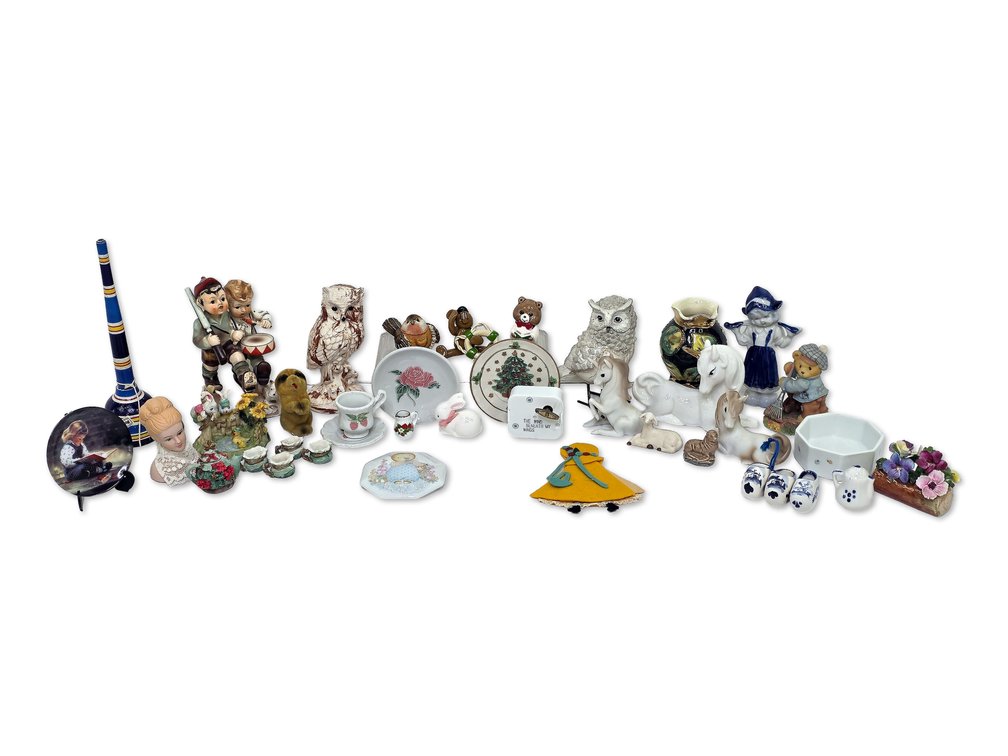 Hummel & Animal Figurines, Zolan Plate & More