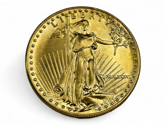 1987 $50 1 ozt American Gold Eagle Coin