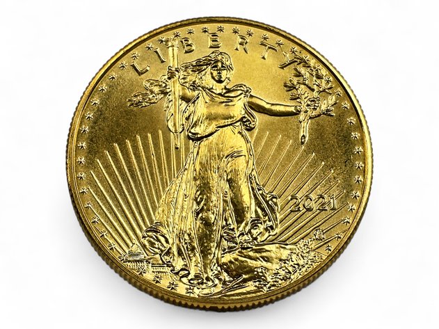 2021 $50 1 ozt American Gold Eagle Coin