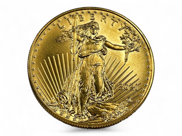 2021 $50 1 ozt American Gold Eagle Coin