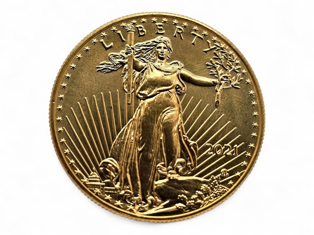 2021 $50 1 ozt American Gold Eagle Coin