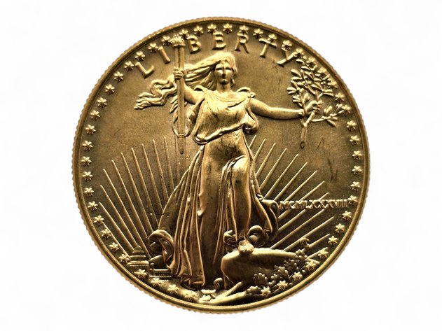 1987 $50 1 ozt American Gold Eagle Coin