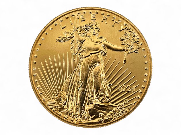 2021 $50 1 ozt American Gold Eagle Coin