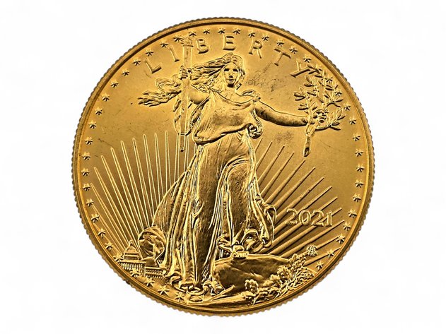 2021 $50 1 ozt American Gold Eagle Coin