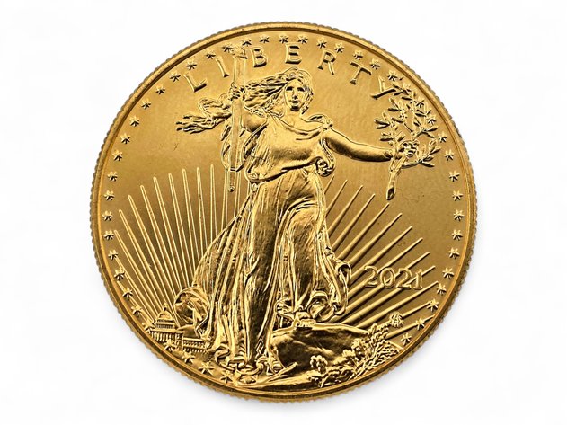 2021 $50 1 ozt American Gold Eagle Coin