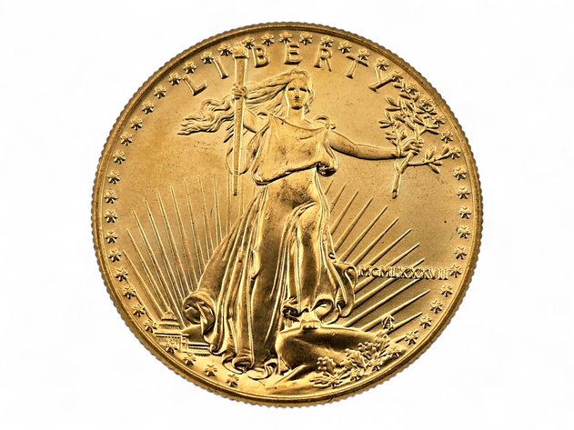 1987 $50 1 ozt American Gold Eagle Coin