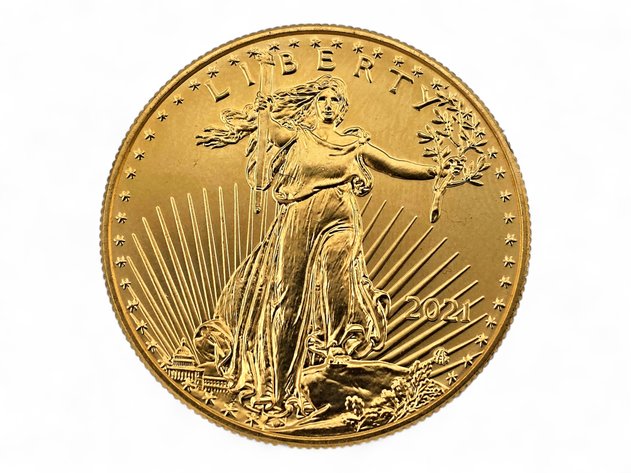 2021 $50 1 ozt American Gold Eagle Coin