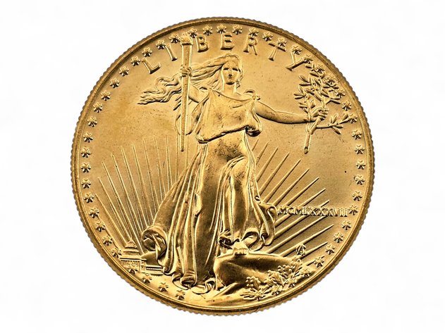 1987 $50 1 ozt American Gold Eagle Coin