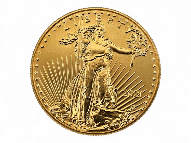 2021 $50 1 ozt American Gold Eagle Coin