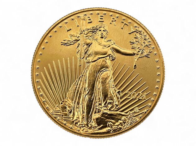 2021 $50 1 ozt American Gold Eagle Coin